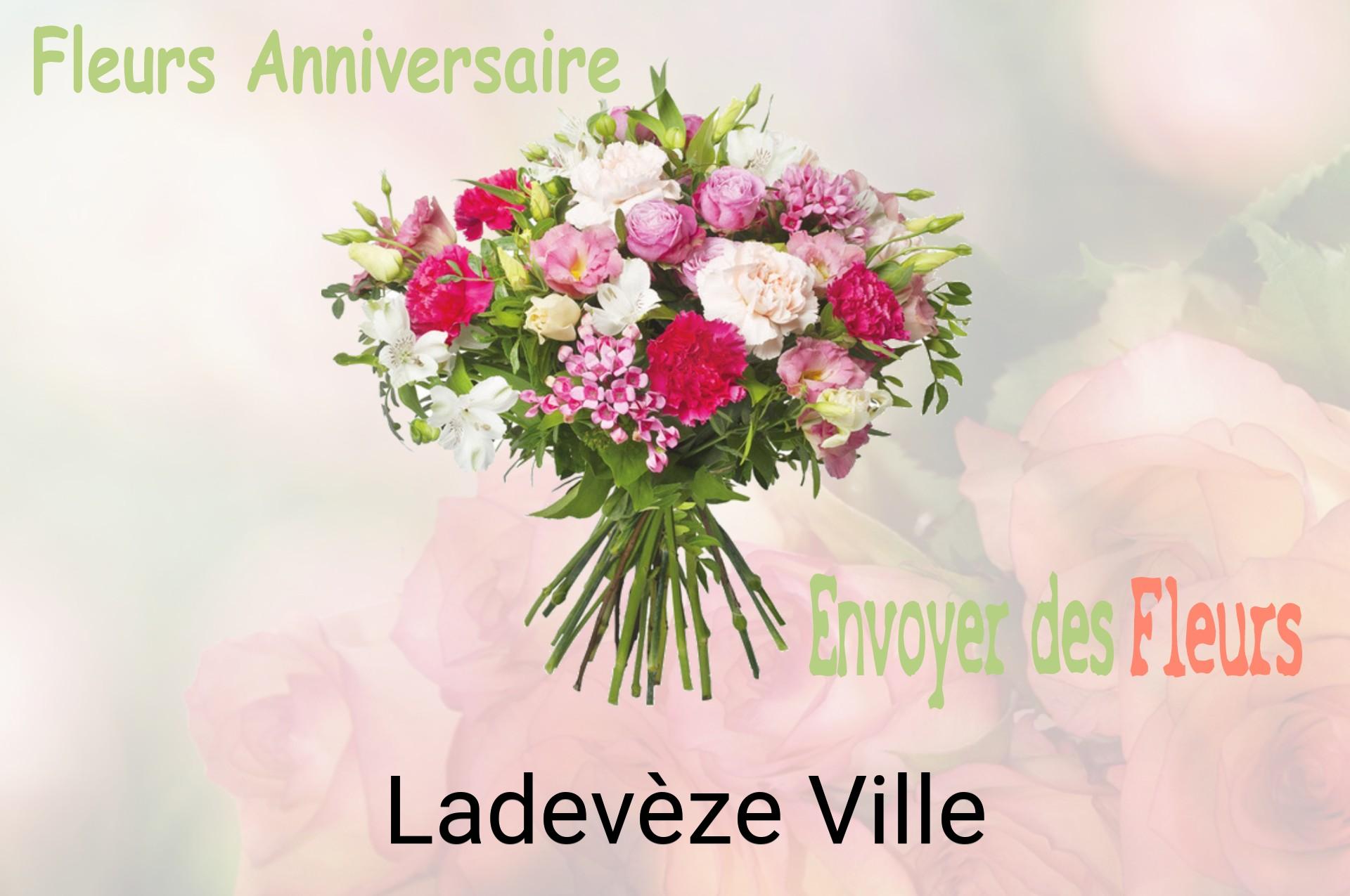 Bouquet de fleurs d’anniversaire livré à Ladevèze-Ville